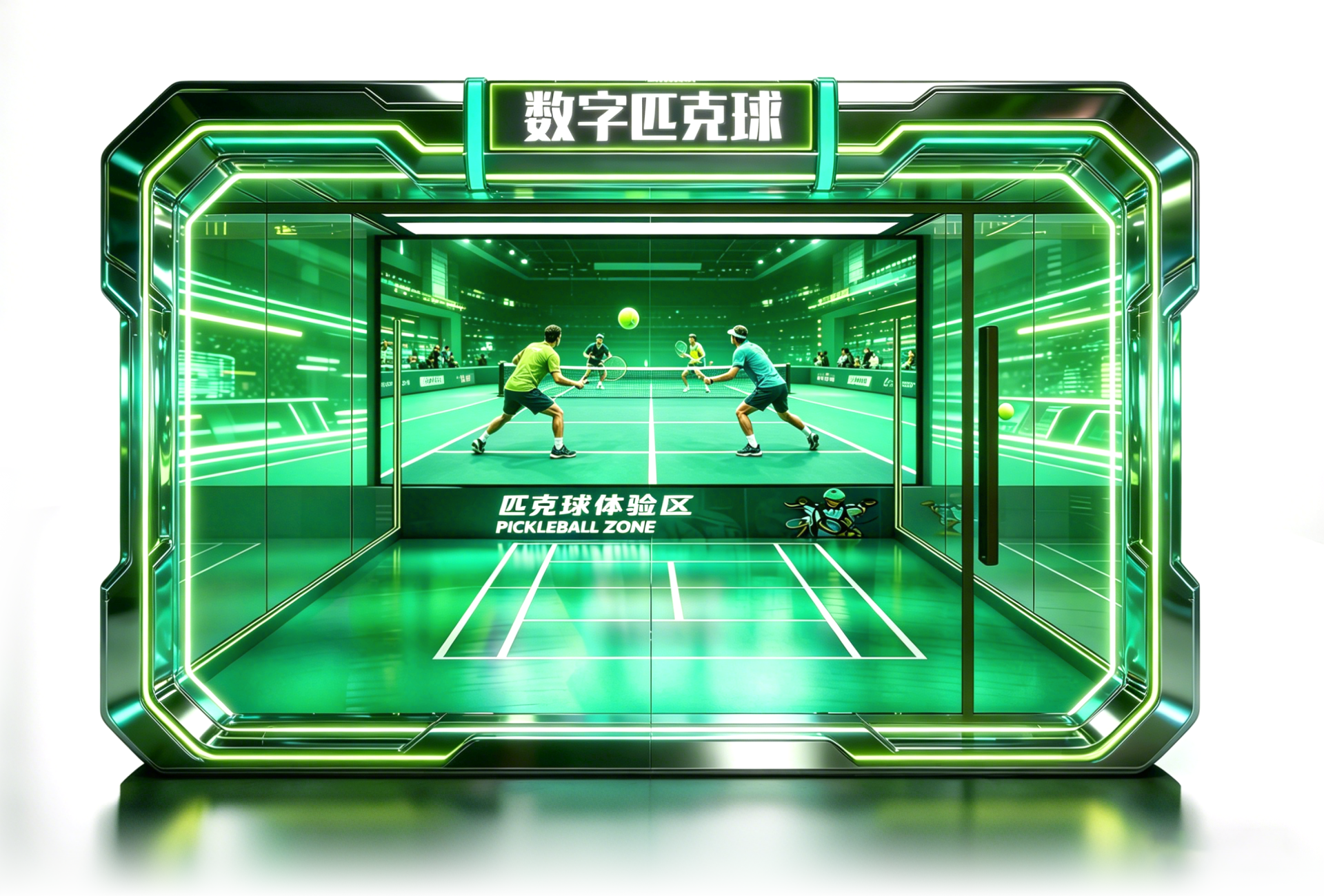 pickleball simulator design pickleball simulator