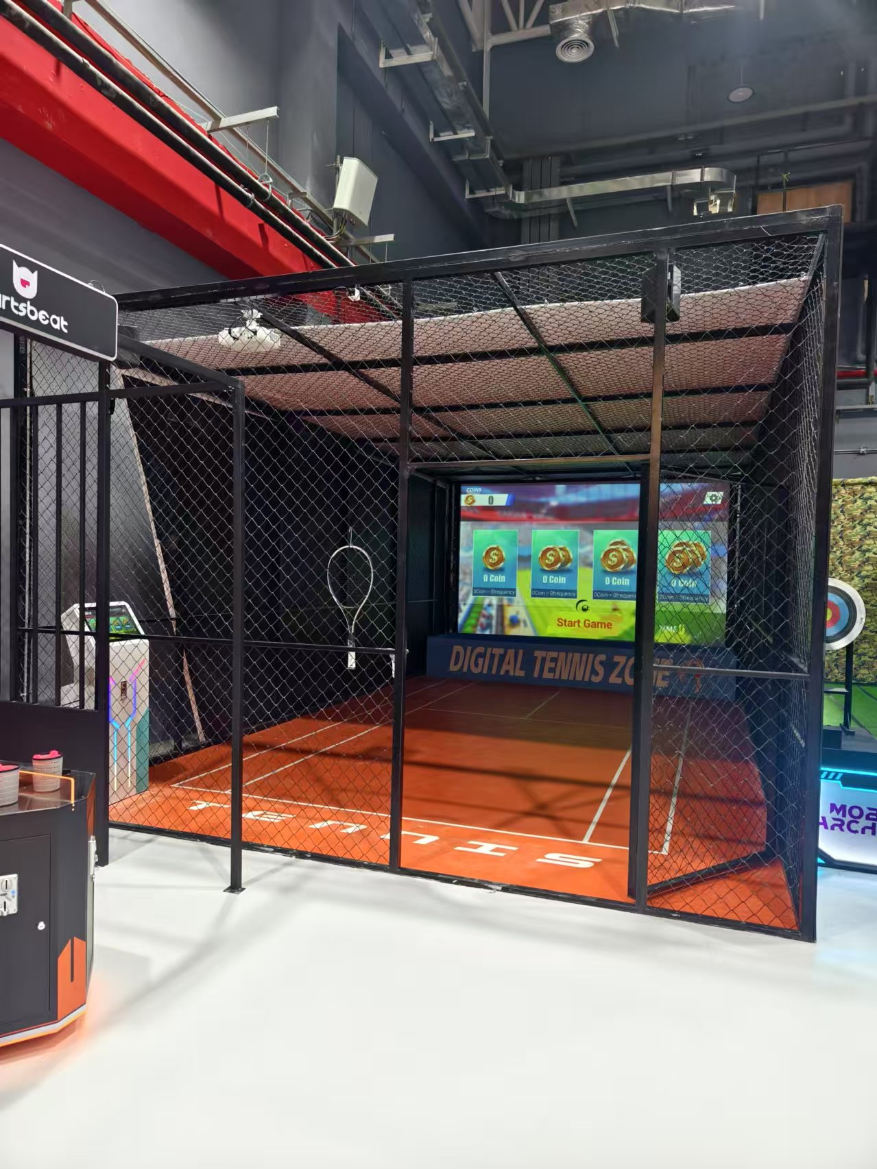 tennis simulator customer case tennis simulator customer case