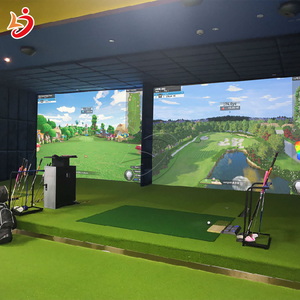 Indoor High-Precision Golf Simulator Machine with Real-Time Swing Analysis