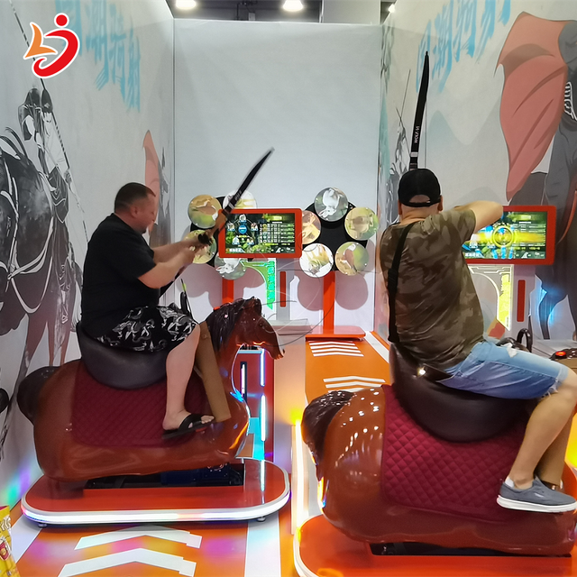 Indoor Playground Durable Horse Riding Archery Game Machine