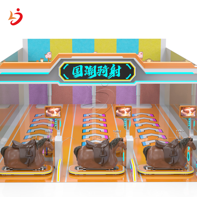 Horse Riding Archery Game Machine