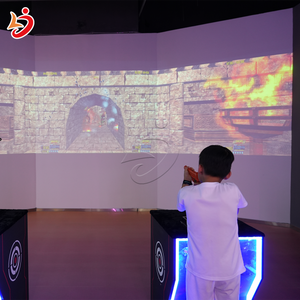 Full-Scale VR Battle Station Immersive Multiplayer Action Shooting Coin Operated Machine