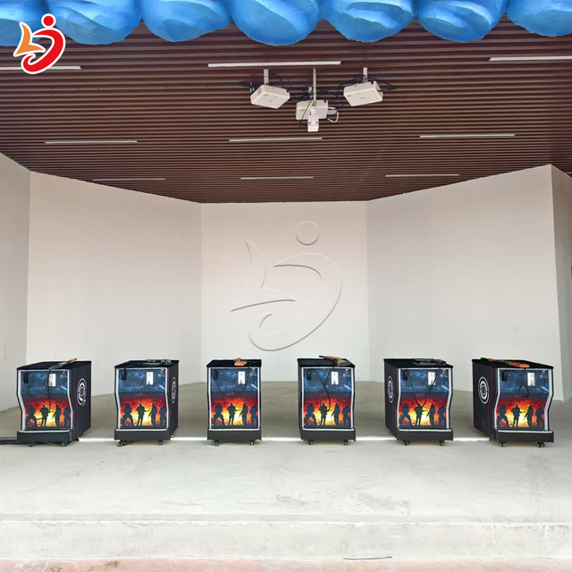 Interactive Projection Immersive Shooting Game Machine