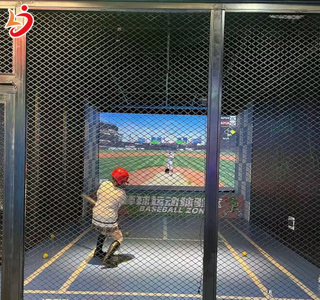 Baseball Simulator Entertainment Machine