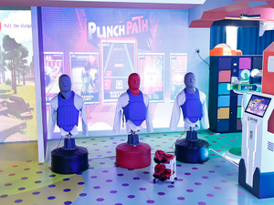 Projection Boxing Game Machine