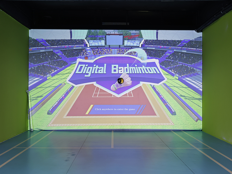 Badmiton Sport Simulator Machine