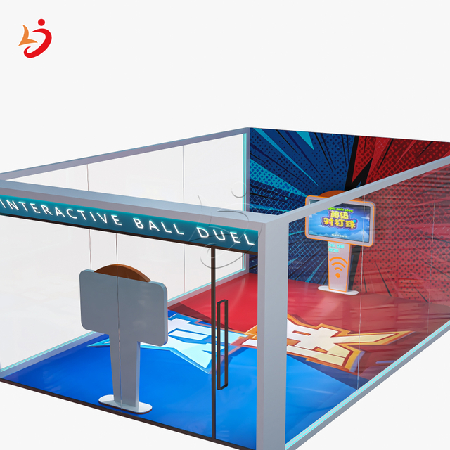 Interactive Ball Game Machine Station for Group Play