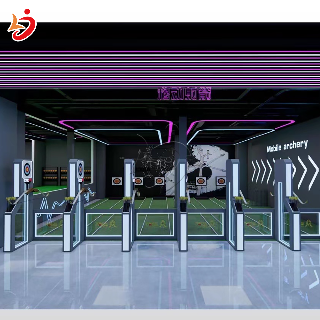 Indoor Archery Range Set