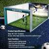 LJSportsTech Soccerl Simulator Machine | Interactive Indoor Sports Simulator for Entertainment Center/ Sports Center