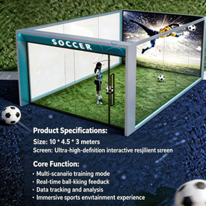 LJSportsTech Футбольный симулятор | Интерактивный крытый спортивный симулятор для развлекательного центра/спортивного центра