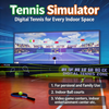 LJSportsTech Tennis Simulator High Repeat Revenue All-Age Digital Sports Entertainment Machine for Commercial and Household