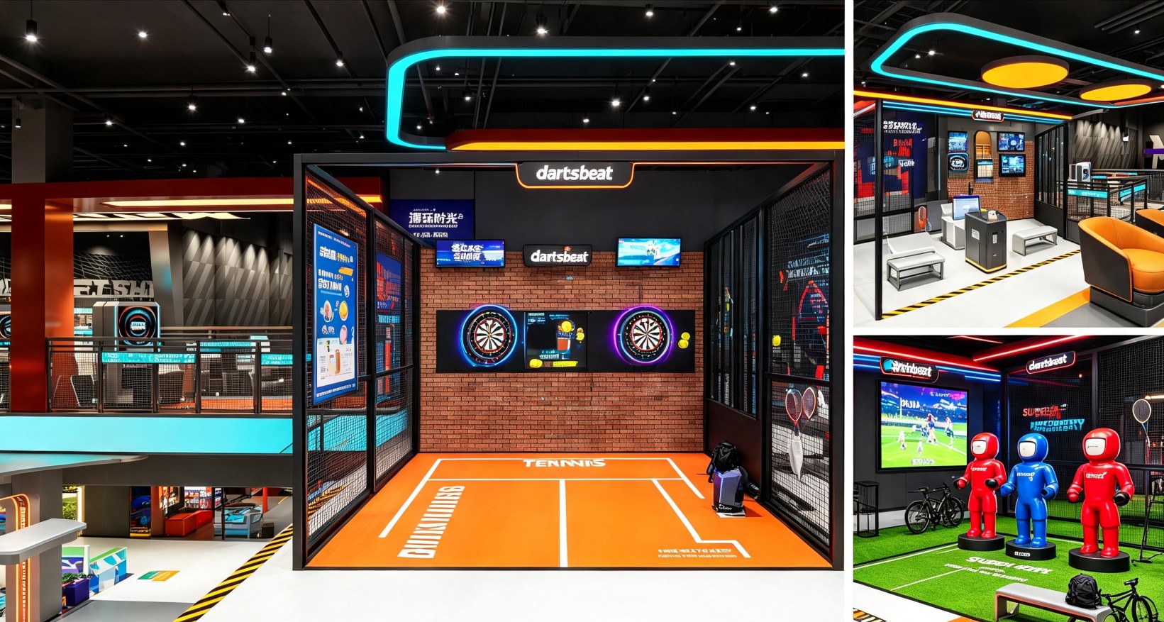Schematic diagram of the venue plan