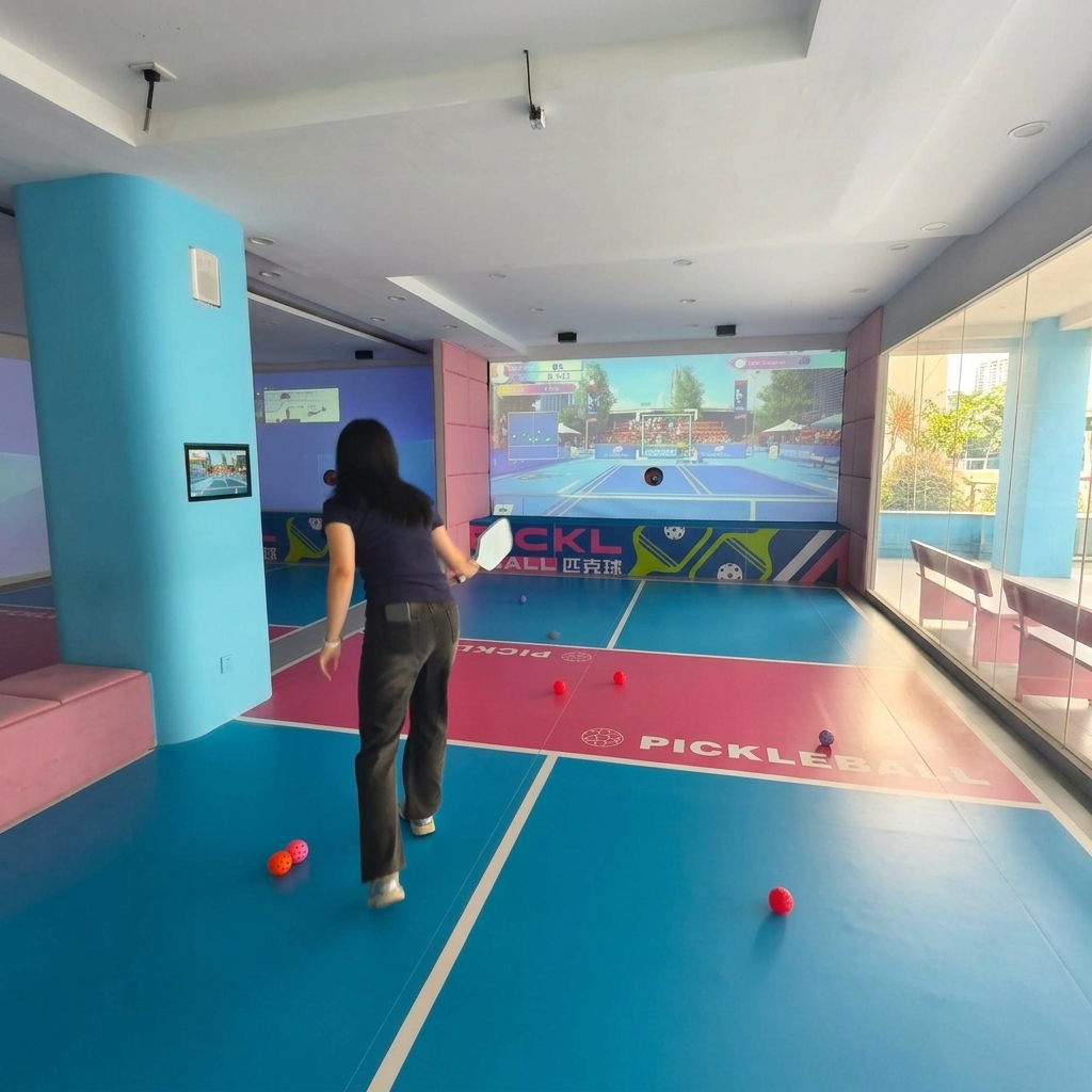 Pickleball Simulator Bay Design and Dimensions